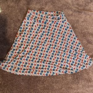 LuLaRoe Kids Azure Skirt Size 12